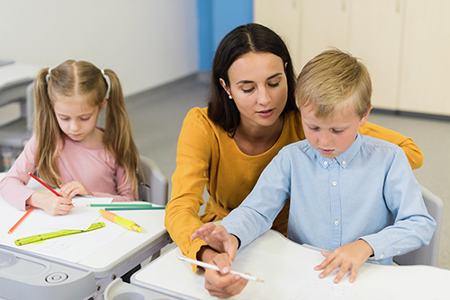 Observing children ￼